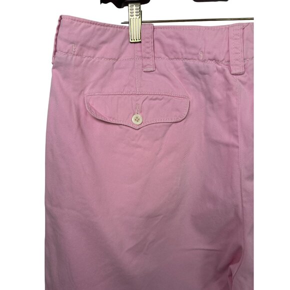 Polo Ralph Lauren Men's Pink Chino Shorts Size 38 100% Thick Cotton Preppy Class - Picture 9 of 12